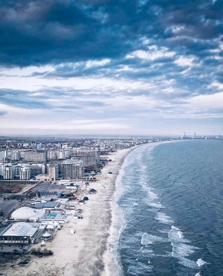 Wave 2 Mamaia Prima Linie Vedere La Mare 120Mp Нэводари Экстерьер фото